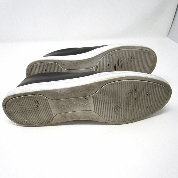 Via Spiga Raine Slip-On Gray Leather Sneakers 6.5 - Picture 7 of 7